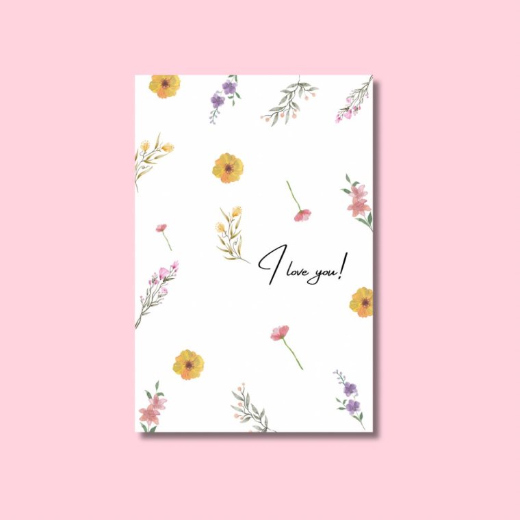 I LOVE YOU CARDS-C20