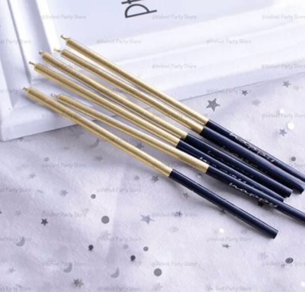 PENCIL GOLD CANDLE