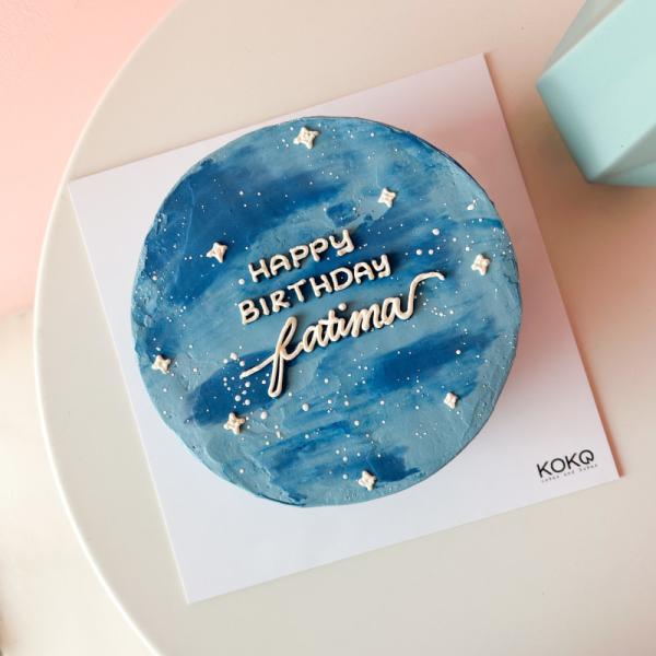 Sparkling Sky Cake
