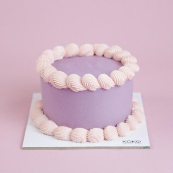 Purple Basic Cake