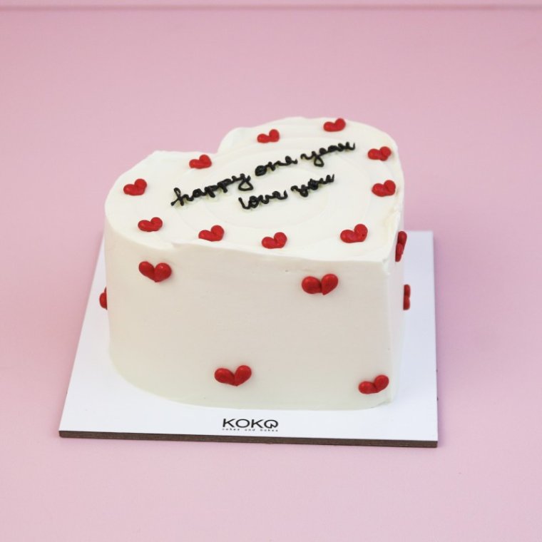 Hearts Cake