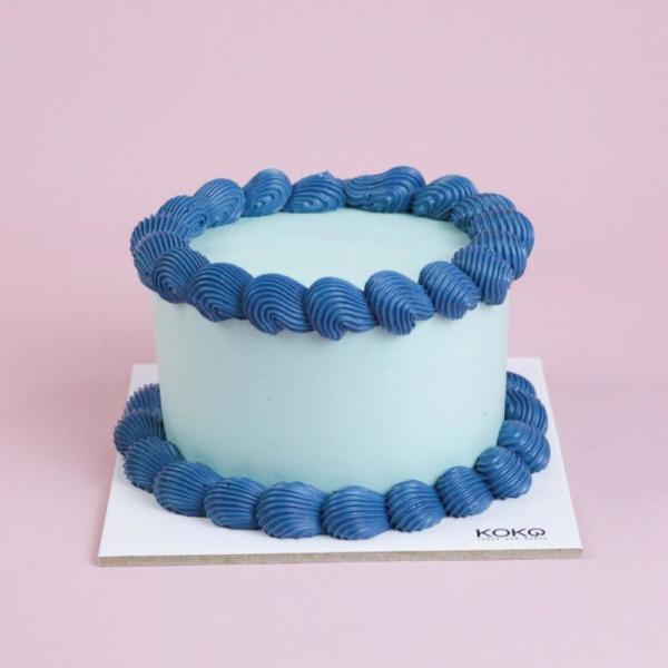 Blue Basic Cake