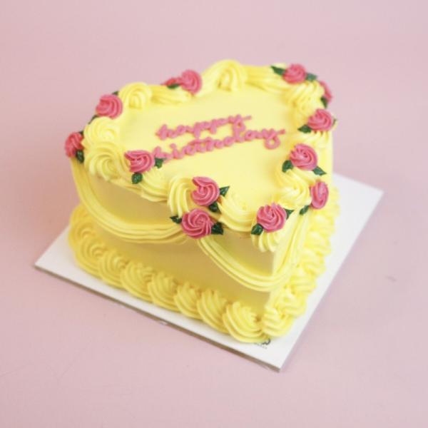 Belle Vintage Heart shape