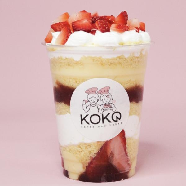 Strawberry Cakecups