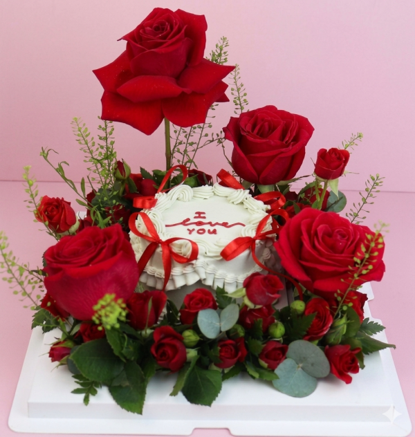 Flowers Cake Set