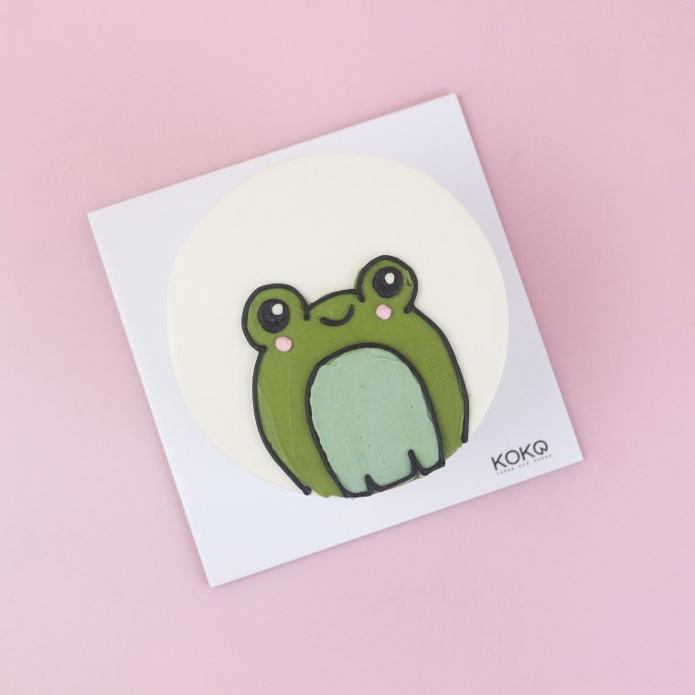Bento Froggy Cake