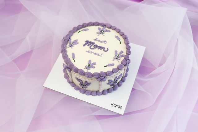 Lavender Vintage cake